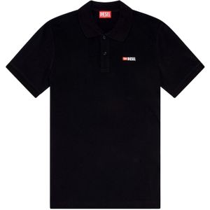 Diesel Unisex T-Smith-D poloshirt voor volwassenen (Zwart)