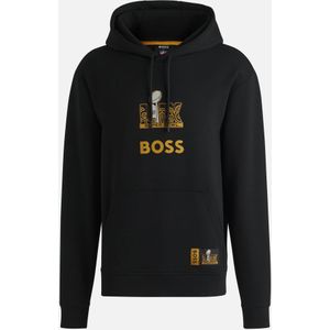 Heren BOSS Orange x NFL Warner Hoodie in Zwart
