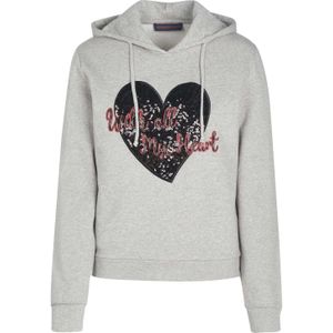 Trussardi - Sweatshirt - Grijs - Katoen