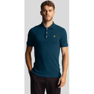 Lyle & Scott - SP400VOG W992 - Poloshirt - Marineblauw - Logo op de Borst