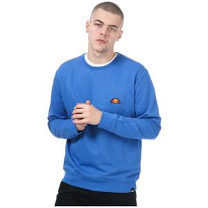 Ellesse sweatshirt met ronde hals voor heren, blauw