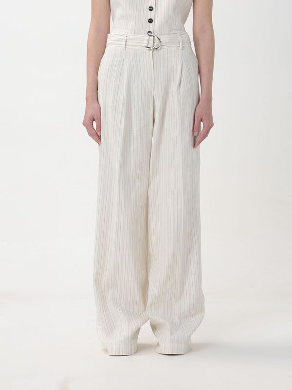 Brede Pijp Streep Broek