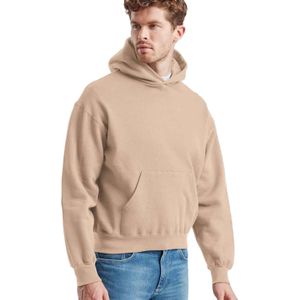 Fruit of the Loom heren superkatoenen katoenen hoodie (Woestijnzand)