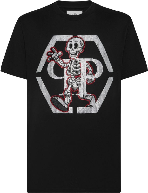T-Shirt Ronde Hals Skeleton