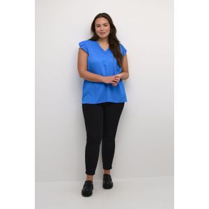 Mouwloos shirt Regular fit French Blue