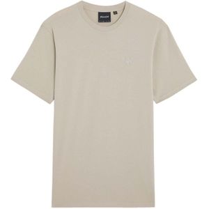 Lyle & Scott Heren Superfijn Katoen T-Shirt (Beige)