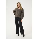 Kaffe Trui 'Trina'  bruin gemêleerd