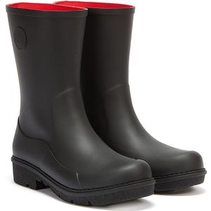 FitFlop Wonderwelly Korte Dames Zwarte Laarzen