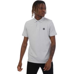 Weekend Offender Heren Barnum Poloshirt (Zilver)