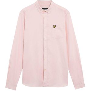 Lyle & Scott Heren Lichtgewicht Normaal Overhemd (Roze)