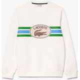 Lacoste - SH1420 - Fleece Sweatshirt - Crème - Loose Fit