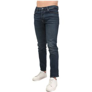 Men's Diesel D-Fining Tapered Jeans In Denim - Maat 30 Kort