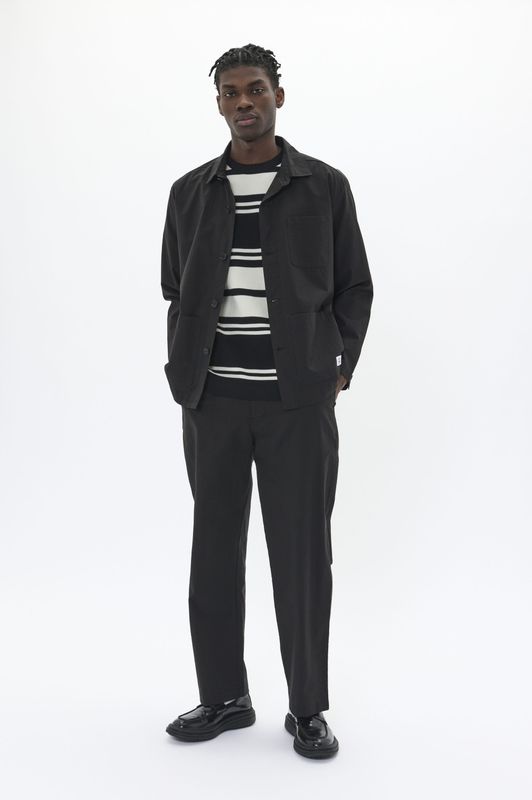 Overshirts - Regular Fit - Zwart - Lange Mouwen