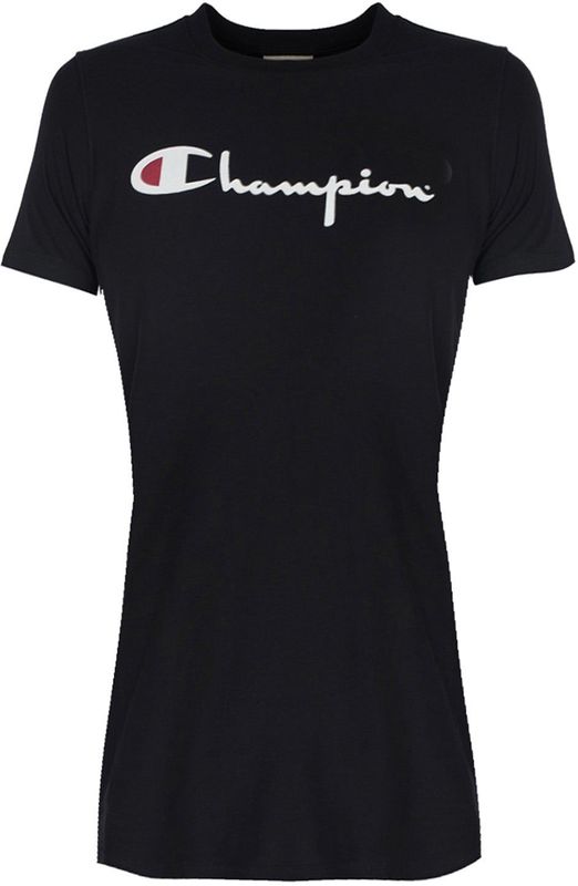 Champion - Long Top - Zwart - Dames - T-shirt
