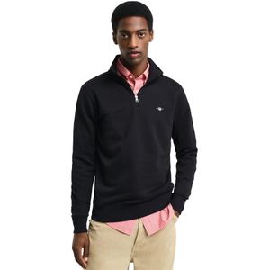 Gant - Geborduurd Schild - Half Ritssweatshirt - Heren