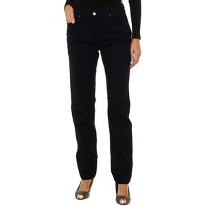Lange Broek - Navy - Stretchstof - Vrouw