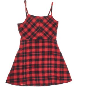 Geruite jurk 501733 meisje