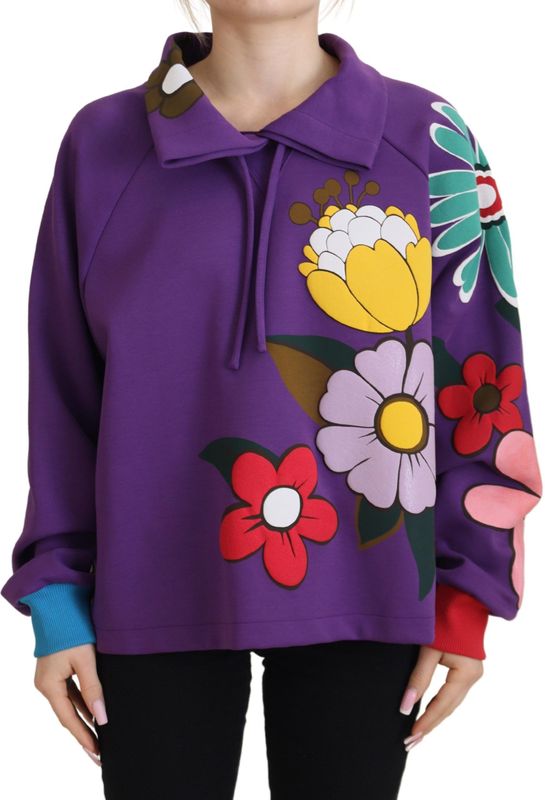 Bloemenprint Sweatshirt Tsh83259