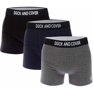 Heren Duck and Cover 3 Pack Bronteen Boxershorts in Multi kleur