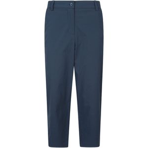 Mountain Warehouse Dames Delta Stretch Capri Broek (Marineblauw)