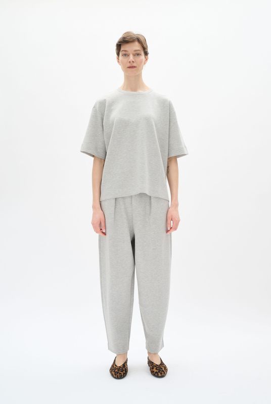 Broek Relaxed fit Granite Melange