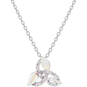 Halsketting Triangle met Swarovski-kristallen