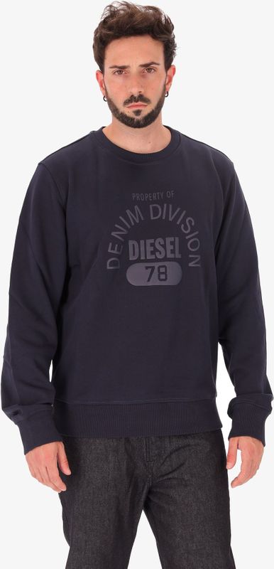 DIESEL - Sweatshirt - Smoky Blue - Lange Mouw