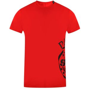 Philipp Plein sport zijlogo rood T-shirt