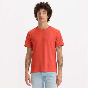 Levis Heren Origineel Huismerk T-Shirt (Rood)