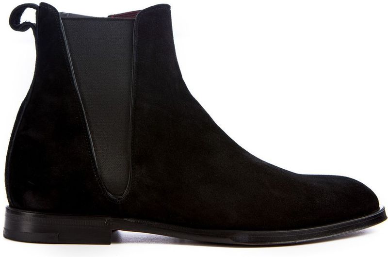 Chelsea Boots Suède Leer