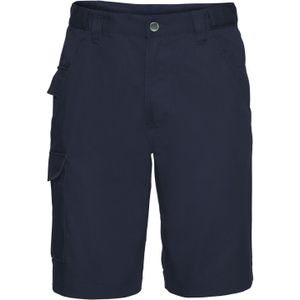 Russell Heren Polycotton Werkshorts (Franse marine)