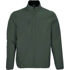 SOLS Heren Falcon Gerecycleerd Soft Shell Jasje (Bosgroen) - Maat S