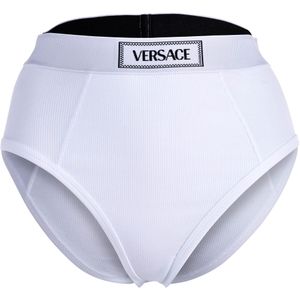 Versace Highleg Rib - Katoen Rib Elastische Canet Brief