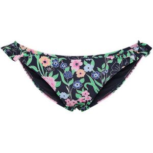 PIECES Bikinibroekje PCBADA Met Ruches Donkerblauw/roze/groen - Maat L