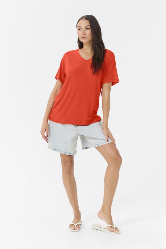 T-shirt - Grenadine Orange - Regular Fit