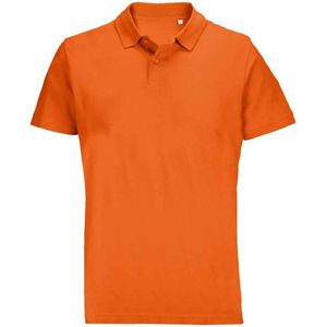 SOLS Pulse piqué poloshirt voor volwassenen, uniseks (Oranje)