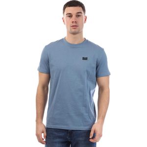 Weekend Offender Heren Bridgetown Logo T-Shirt (Blauw)