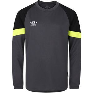 Umbro - Juniors Lange Mouwen Doelman Shirt - Zwart Geel