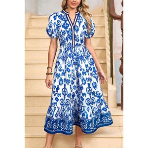 Bloemenprint Maxi Jurk