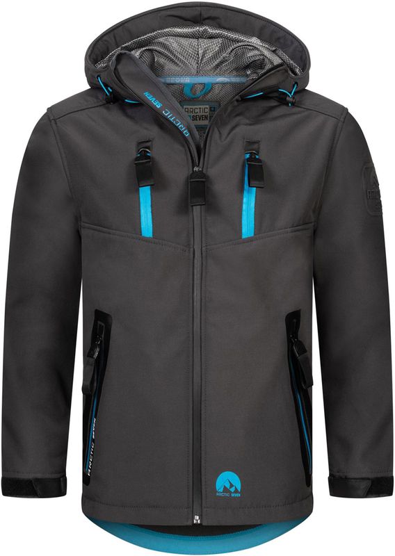 Arctic Seven Heren Softshell Jas AS-306 – Outdoor Functiejas, Waterafstotend, Winddicht