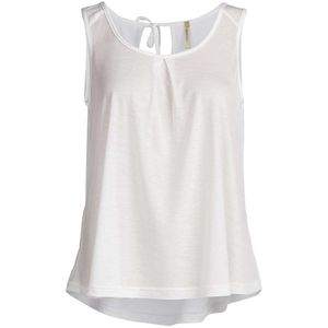 CONQUISTA - Mouwloze Top - Ronde Hals - A-lijn Silhouet - 100% Tencel