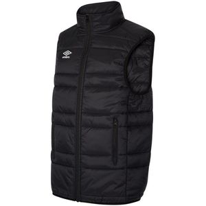 Umbro Kinder/Kinder Club Essential Gilet (Zwart/Wit)