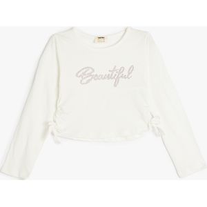 Koton T-SHIRT LANGE MOUW Ronde kraag Lange mouw T-shirt