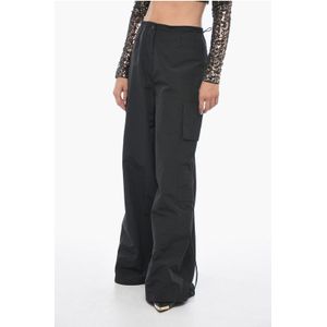 Palm Angels - Logo Broek - Zwart - Verstelbaar Design - Elastische Tailleband