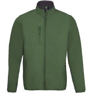 SOLS Heren Radian Soft Shell Jacket (Bosgroen)