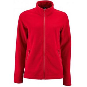 SOLS Dames/dames Normandische Fleece Jacket (Rood)