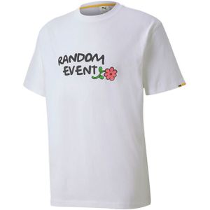 Puma x Randomevent - T-shirt - Wit - Heren