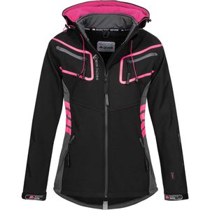 Arctic Seven - Dames Softshell Jas - Zwart