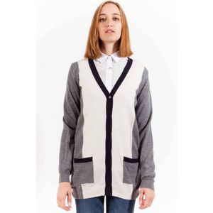 Kleurblok Gebreide Cardigan