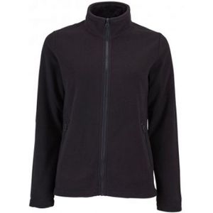 SOLS Dames/dames Normandische Fleece Jacket (Zwart) - Maat S